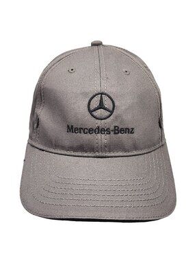 Mercedes-Benz Gray Adjustable Strap Baseball Cap Hat